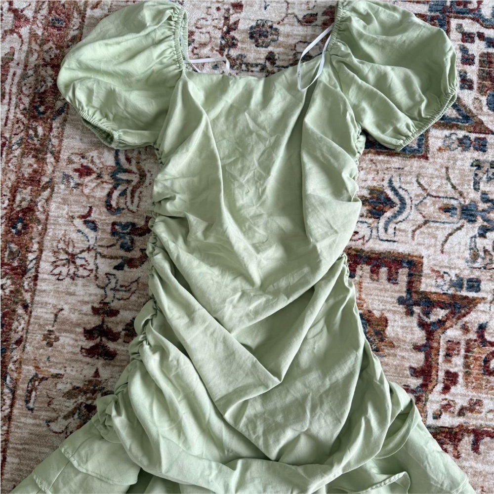 Lulus Light Green Mini Dress